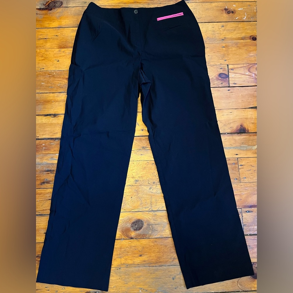 Harve Bernard By Bernard Holtzman Vintage 90’sY2K Navy Pants With Stretch (14)